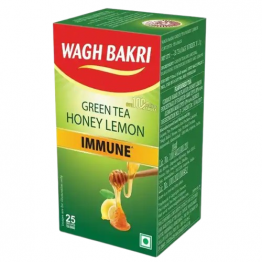Wagh Bakri Green Tea Honey Lemon Flavour Buy 1 Get 1 Free 25N